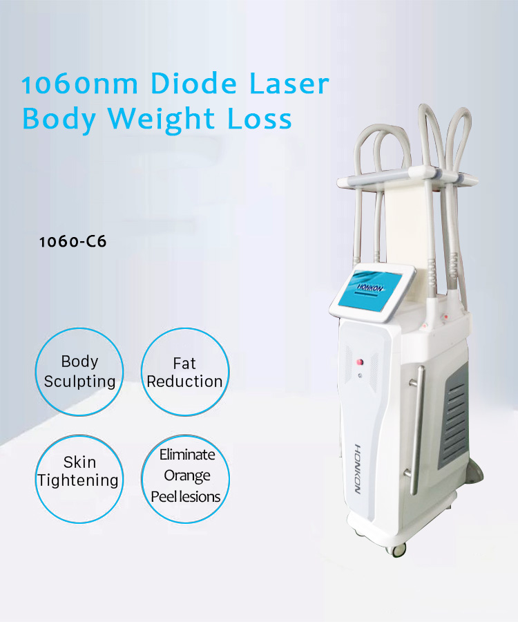 1060-C6 1060nm Diode Laser Body Weight Loss Machine