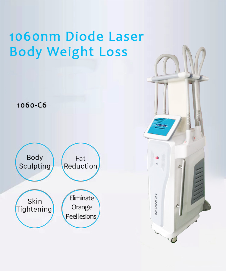 1060-C6 1060nm Diod Lazer Bədən Arıqlama Maşını