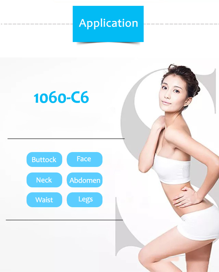 1060-C6 1060nm Diode Laser Body Weight Loss Machine