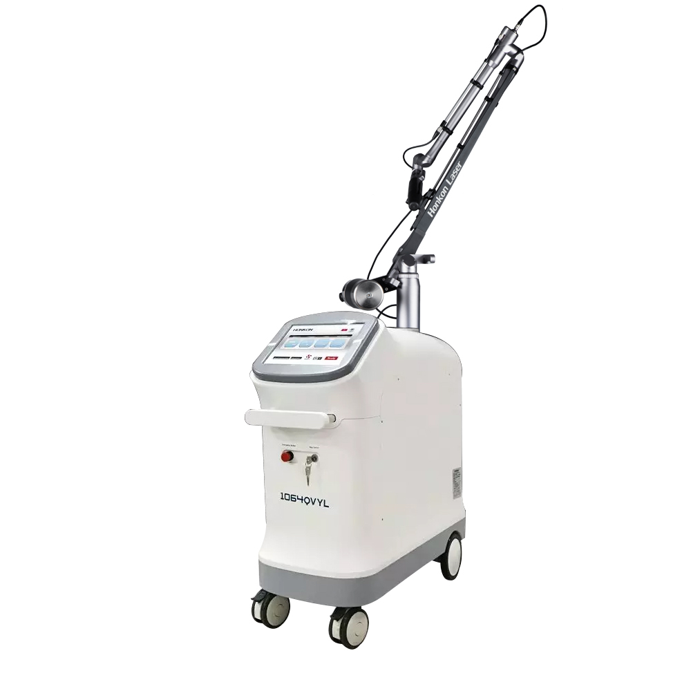 1064nm Q-Switched ND:YAG Laser, Laser Tattoo Removal Machine, Pigment Lesions Removal Machine, 1064QVYL