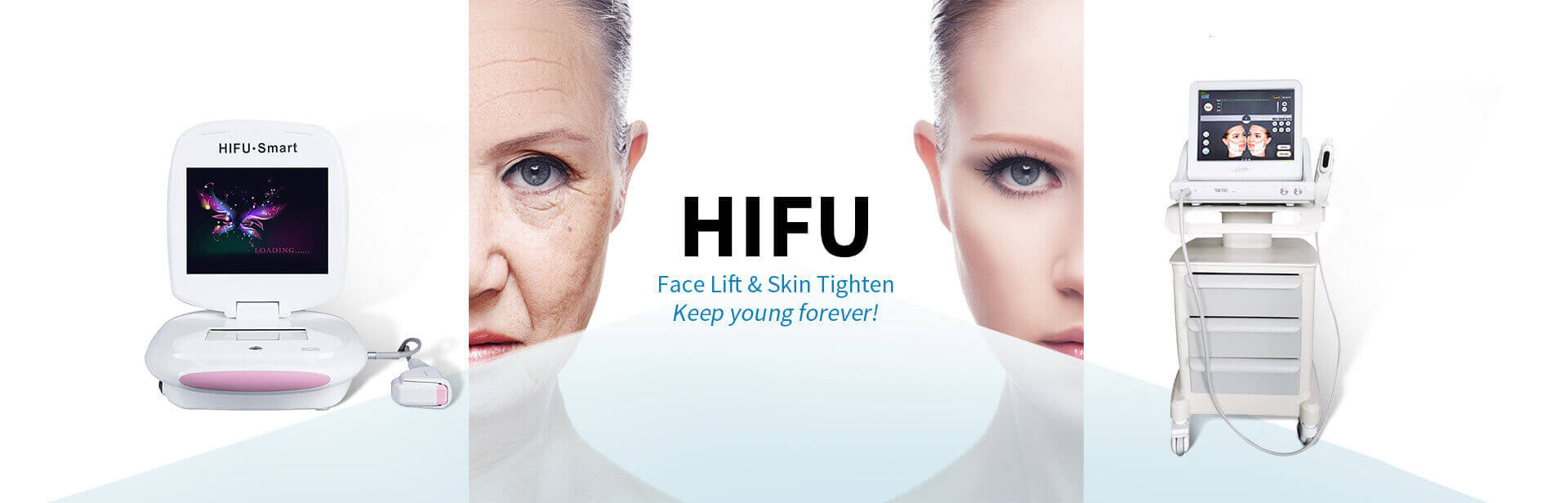 HIFU face lift skin tightening wrinkle removal beauty salon equipment