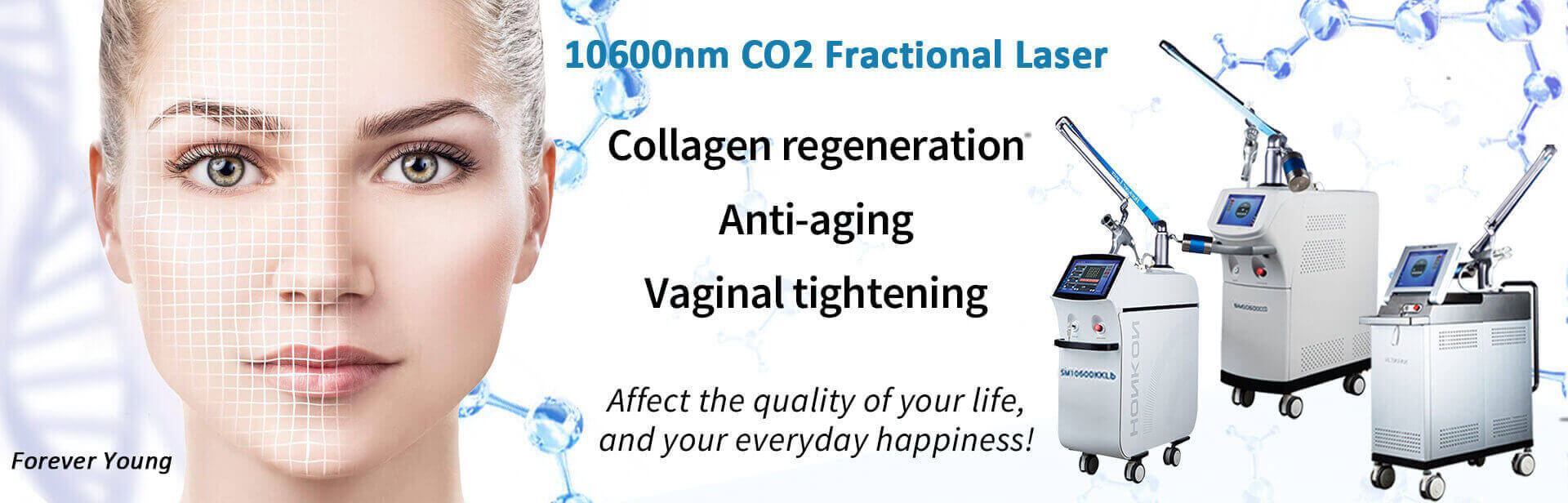 10600nm CO2 Fractional Laser