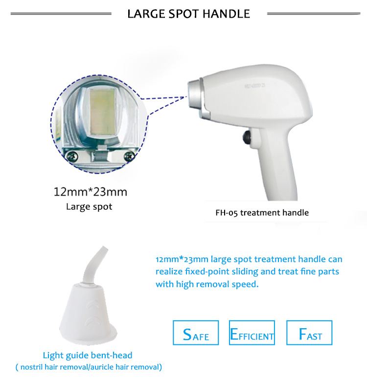 808XF 808nm Diode Laser Permanent Hair Removal Skin rejuvenation Machine