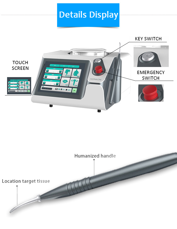 Láser de diodo de 980 nm, Máquina de eliminación de arañas vasculares, Máquina de eliminación vascular, 980 KL