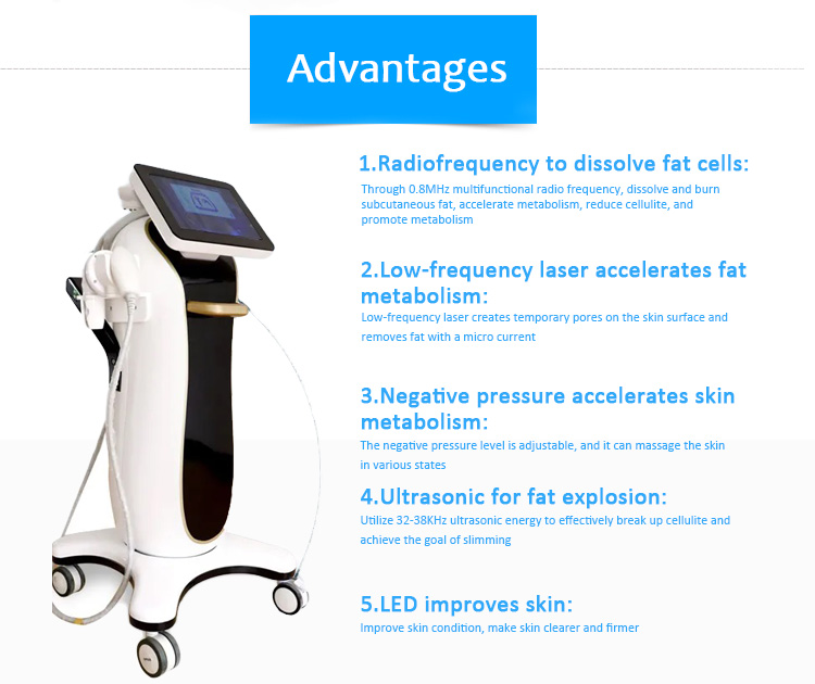 Healtech-VII Slimming Magic Skin Tightening Reduce Cellulit Machine