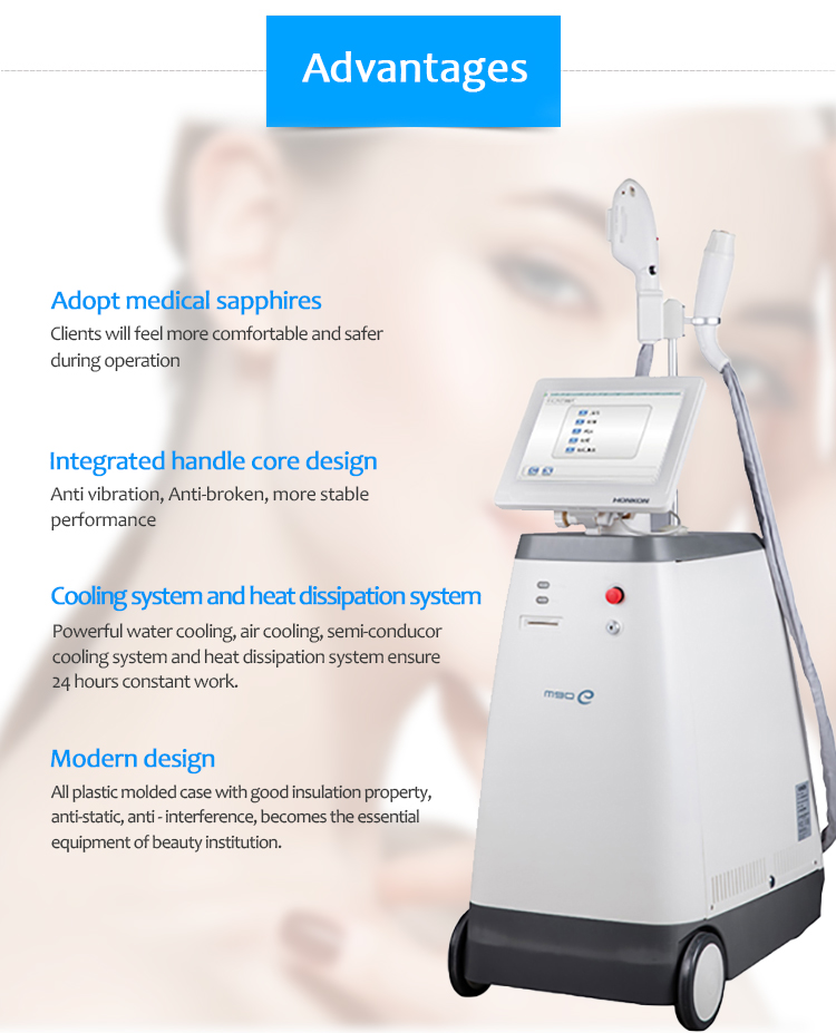 M90e Ipl/E-Light Hair Removal Skin Rejuvenation Bipolar Rf Skin Tightening And Lifting 