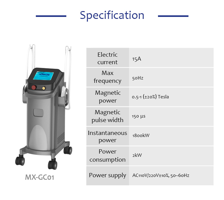 MX-GC01 neinvazinis kūno formavimo grožio aparatas