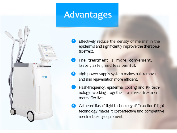 S1C+ IPL Hair Removal And Skin Tightening Of Multifunction Beauty Machine