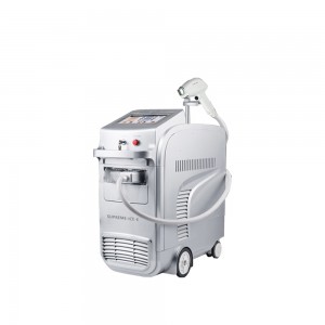 Supreme ICE-E 755 808 1064 3 Wavelengths Diode Laser Hair Removal Machine