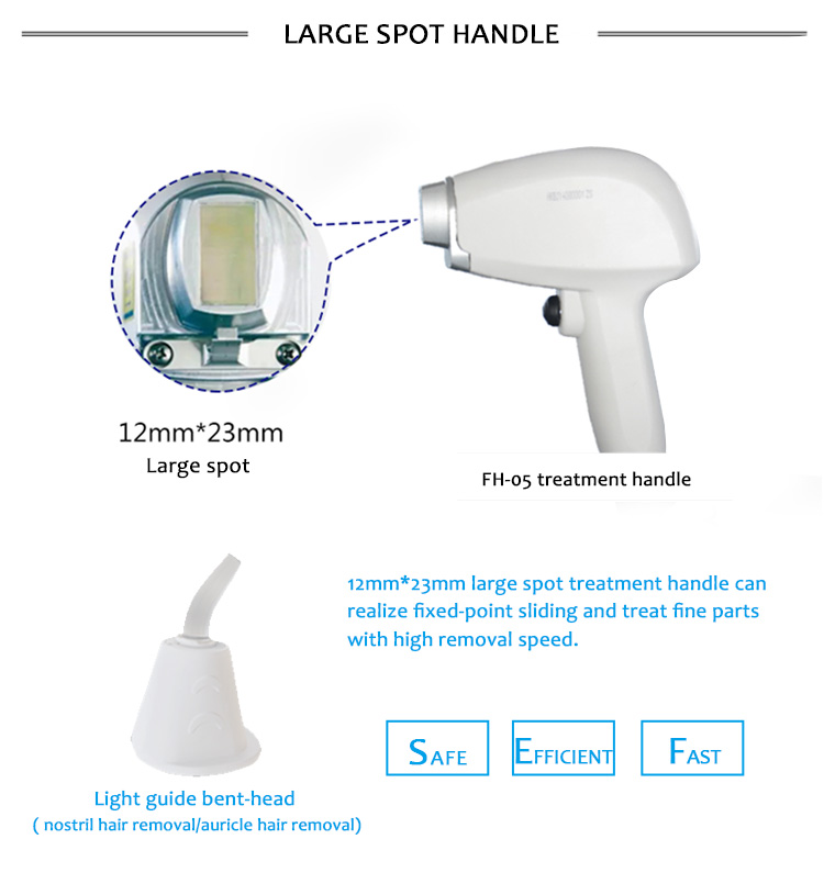 1064nm Q-Switched ND:YAG lāzers, 808nm diodes lāzers, diodes lāzera matu noņemšanas mašīna, Supreme ICE-E