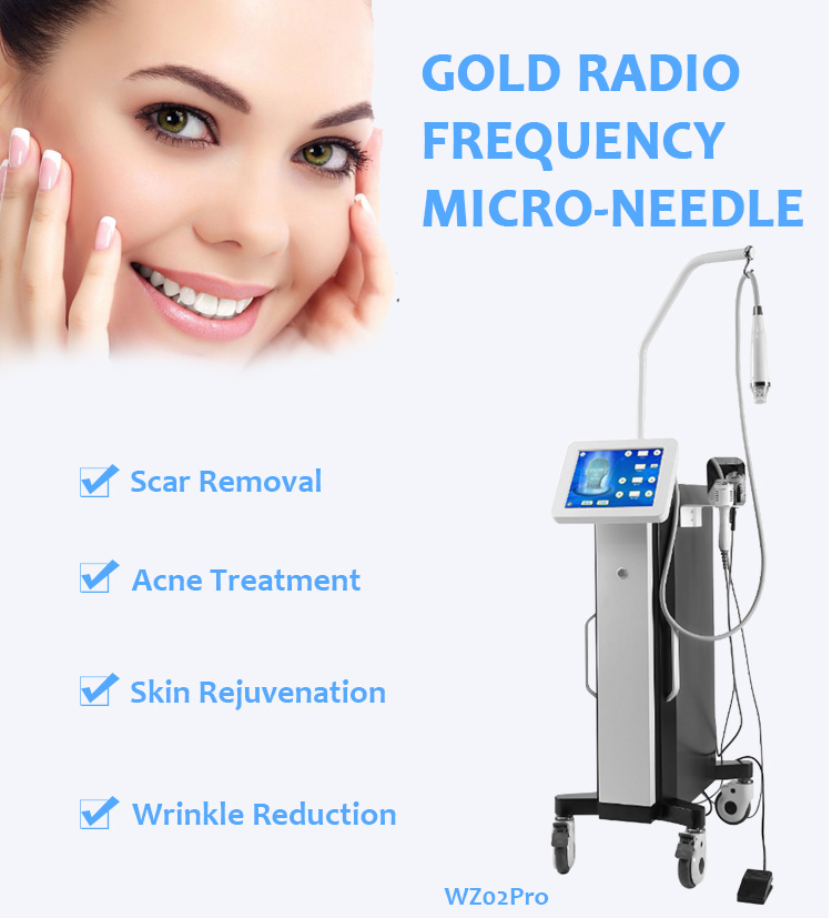 WZ02 PRO Çapıq Sızanaqları Təmizləyən Yaşlanma Əleyhinə Microneedle Gözəllik Maşını