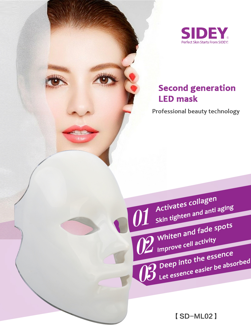 ML02 PDT Photon Skin Rejuvenation & Wrinkle Removal LED Face Mask