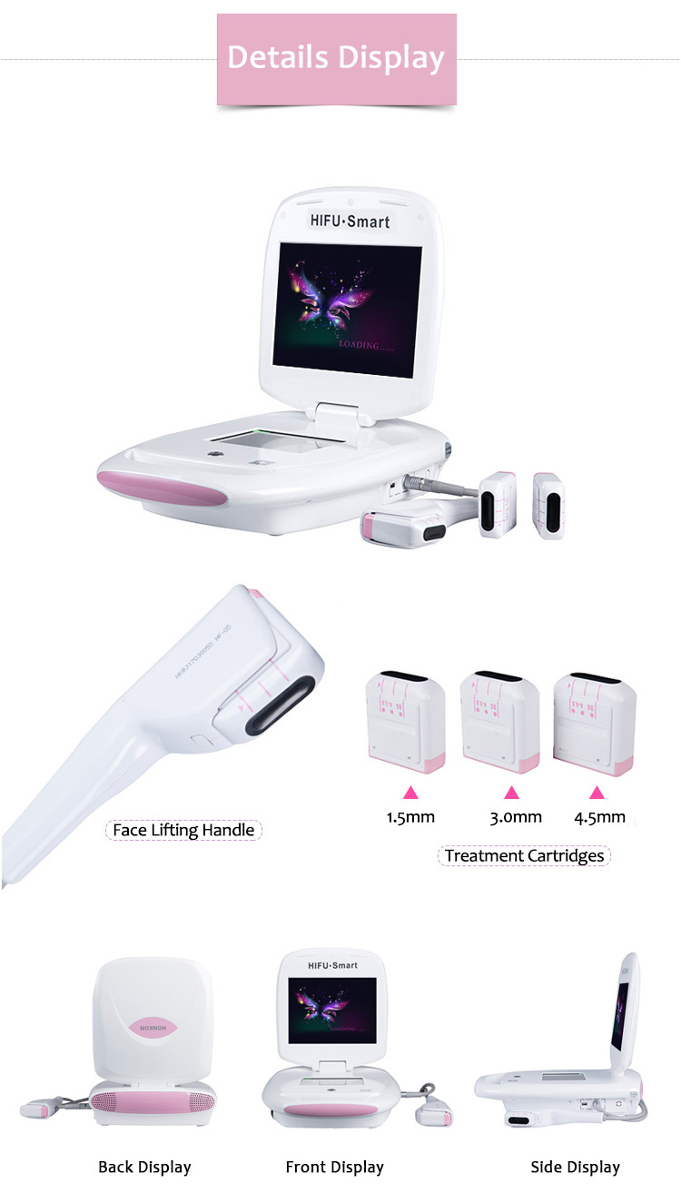 HIFU-Smart Smart HIFU Anti-Wrinkle Face Lifting Skin Tightening Beauty Salon Equipment