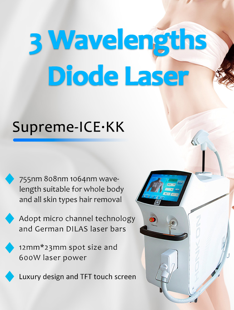 Supreme ICE-KK Diode Laser Hair Removal Machine