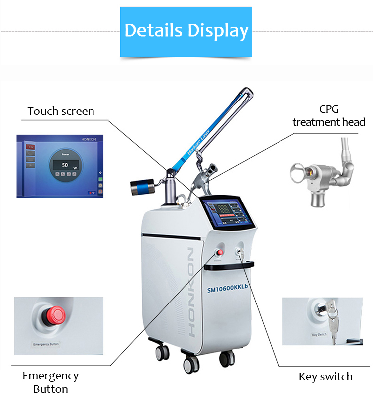 SM10600KKlb Vaginal Tightening Stretch Mark/Scar Removal Anti-Wrinkle Skin Resurfacing Machine