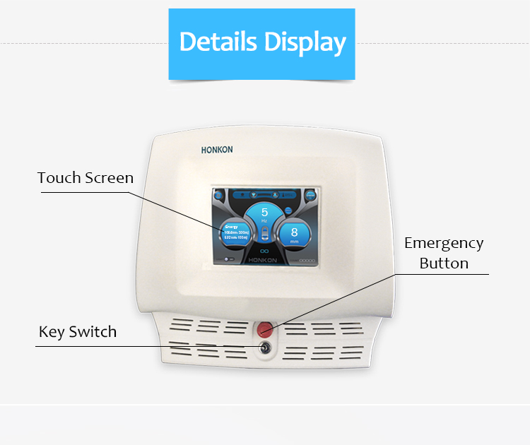 1064nm Q-Switched ND:YAG Lazer, Lazer Tatu Silme Maşın, Piqment Lezyonları Silmə Maşın, MVPZ01