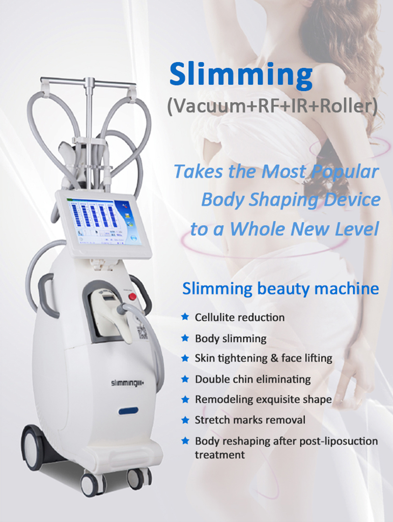 SlimmingVI Vacuum Cavitation RF Weight Loss Body Slimming Machine - HONKON  Laser