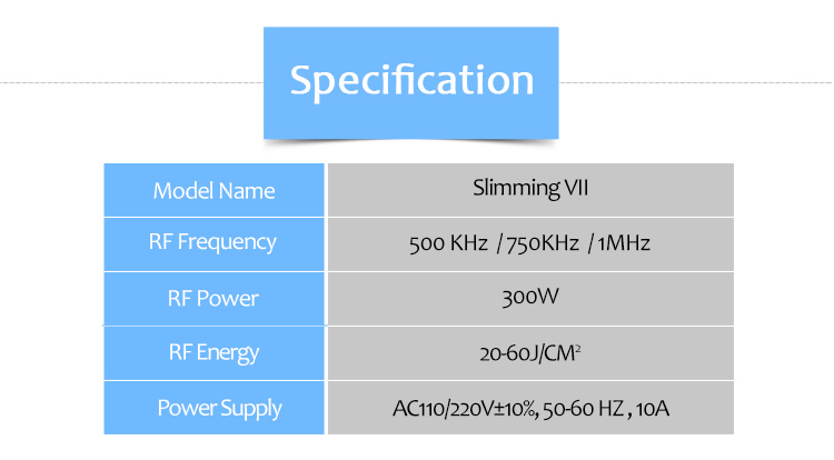 Body Slimming & Cryolipolysis, Body Slimming Machine, Face Lifting Machine, Products, RF Skin Lifting & Tightening, Skin Tightening Machine, SlimmingVII