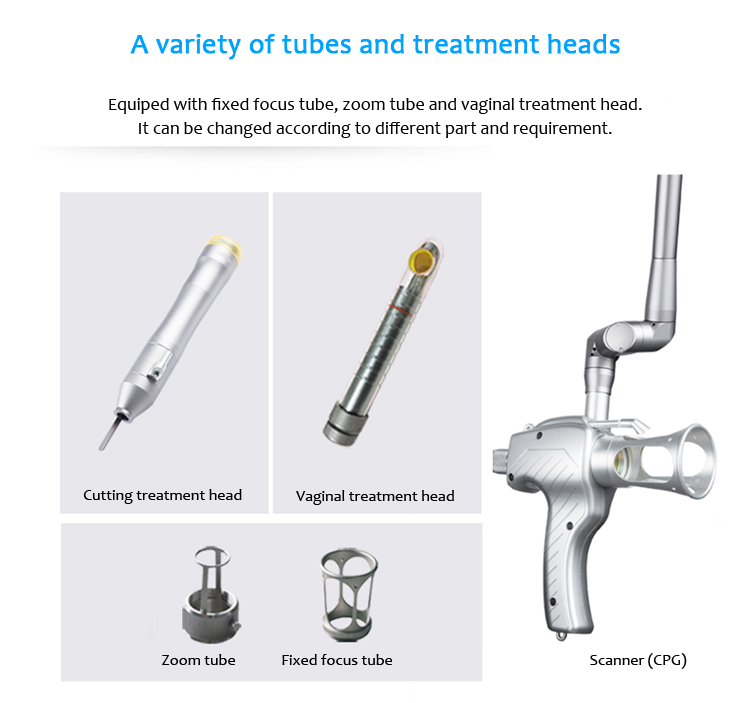 SM10600CCb 10600nm CO2 láser fraccional estiramiento vaginal estrías/eliminación de cicatrices máquina de regeneración de piel