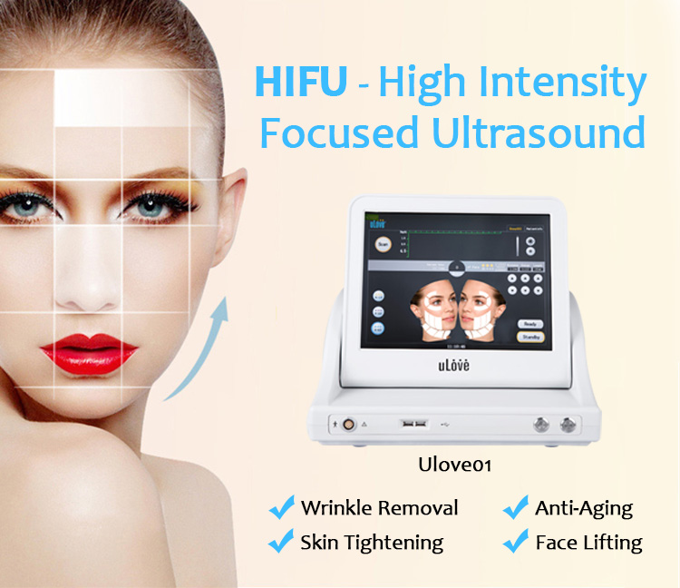 Ulove01 HIFU Wrinkle Removal Skin Tightening Anti-aging Face lifting Beauty Salon Equipment