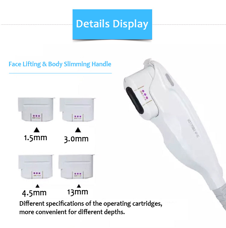 Ulove01-plus HIFU Face Lift Skin Tightening Wrinkle Removal Body Slimming Beauty Salon Equipment