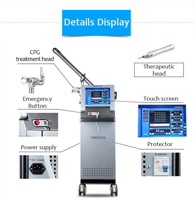 SM10600ZHb Үтрээ чангалах арьс нөхөн сэргээх хөгшрөлтийн эсрэг сорви арилгах гоо сайхны машин